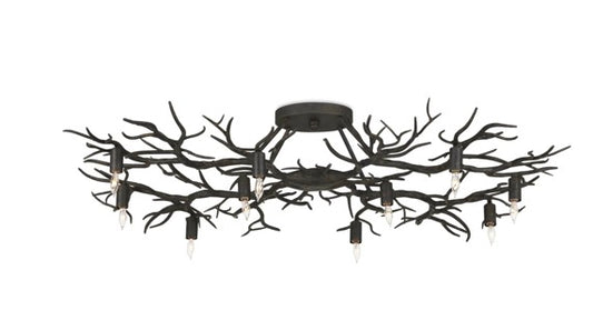 Rainforest Semi Flush Mount Light Fixture