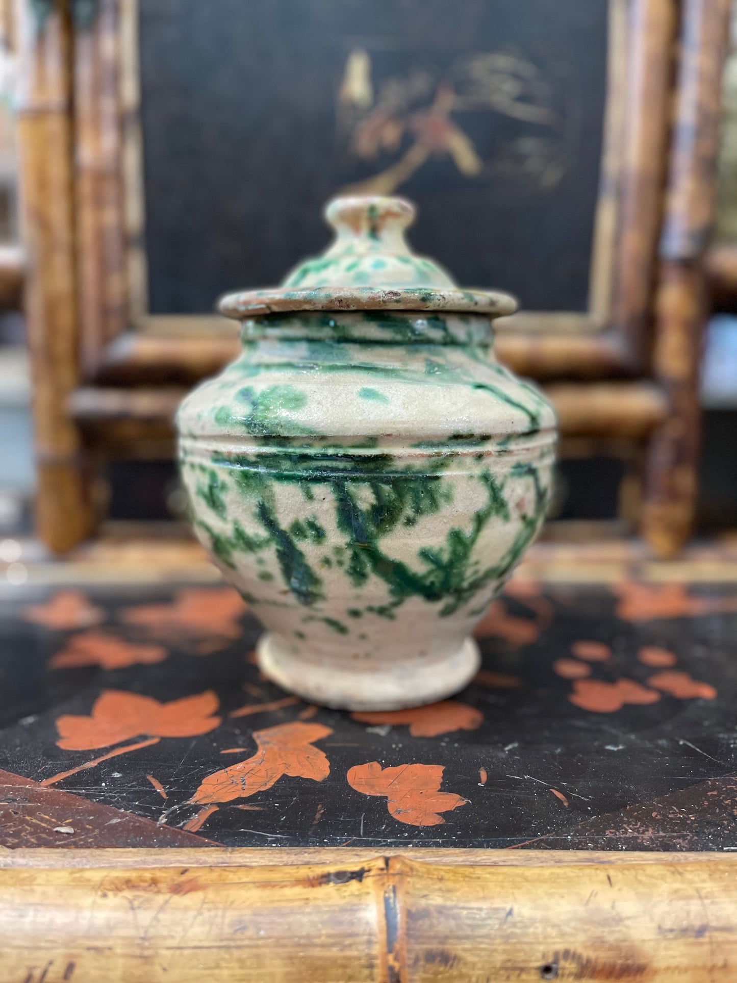 Antique 'Smammriato' Urn or Yeast Jar