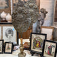 Pair of 19th C. French Repousse Altar Finials