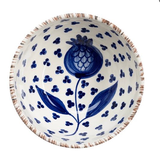 Casa Nuno Bowl, Blue Pomegranate