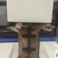 French 19th Century Cast Iron Panel Lamp