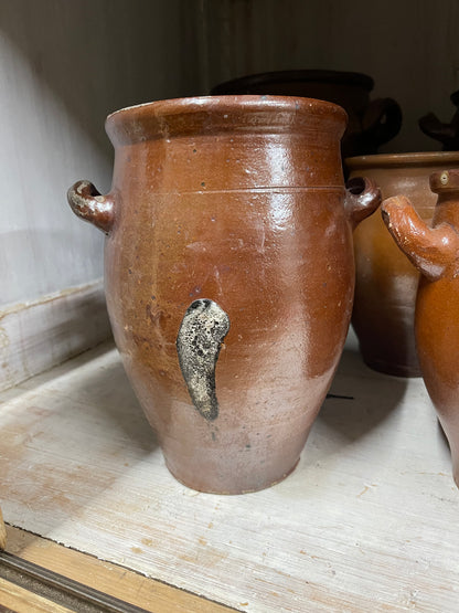 Pots a' Conserve (Redware) French Pickling Jar