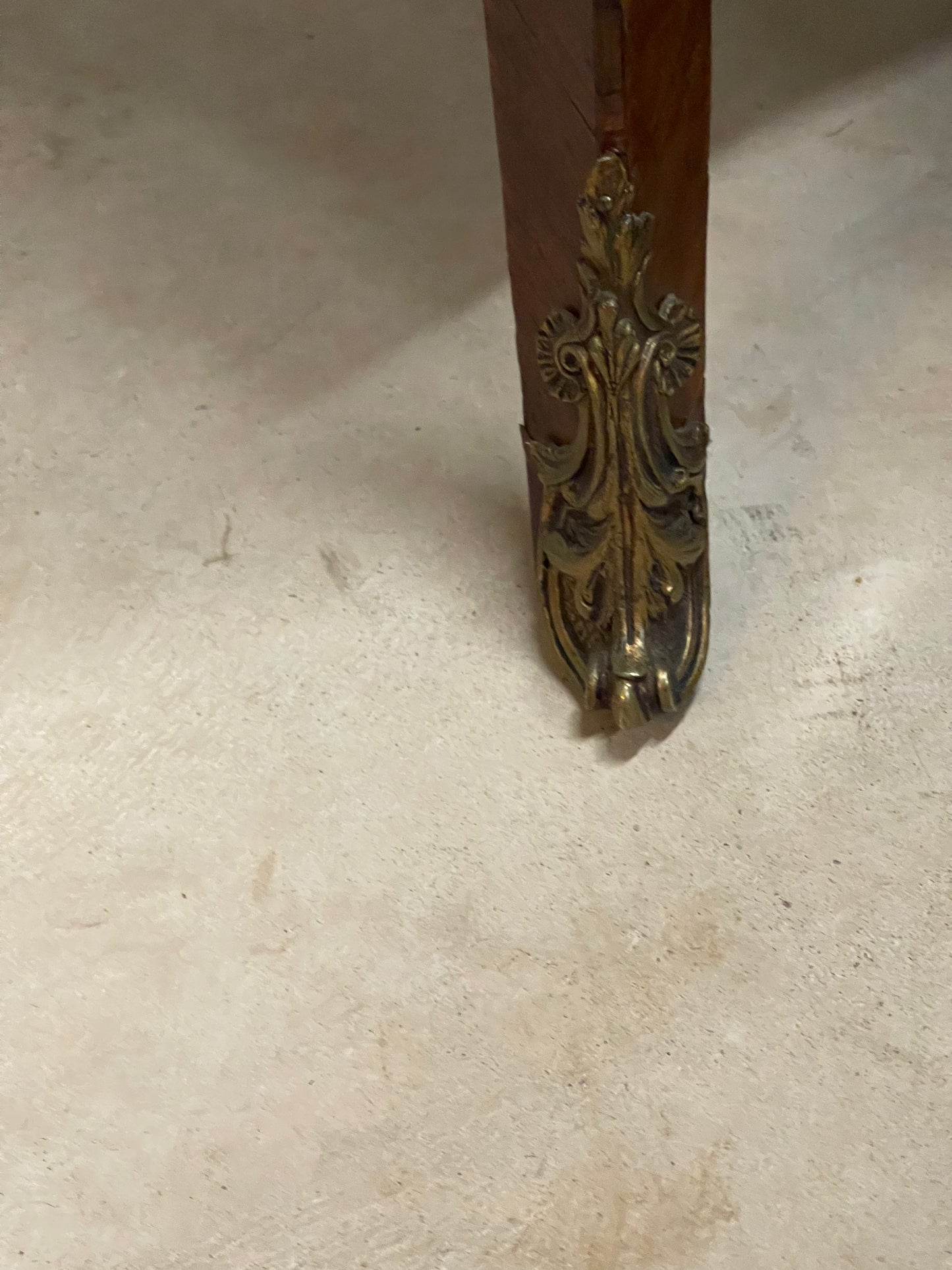 Louis XV Tulipwood, Kingwood, Maple and Holly Marquetry Coiffeuse, Late 19th Century