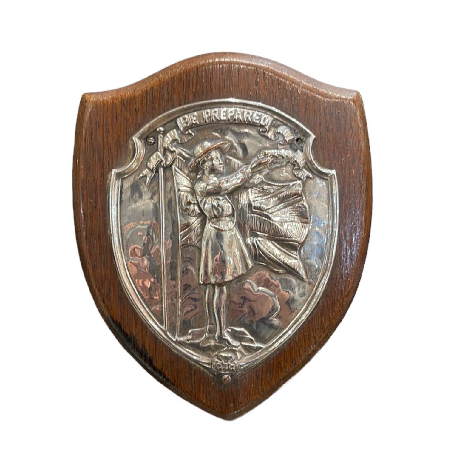 Girls Guide Emblem on a Stand – Fickle International Antiques