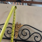 Vintage French Brass and Wrought Iron Baker’s Rack 1920s