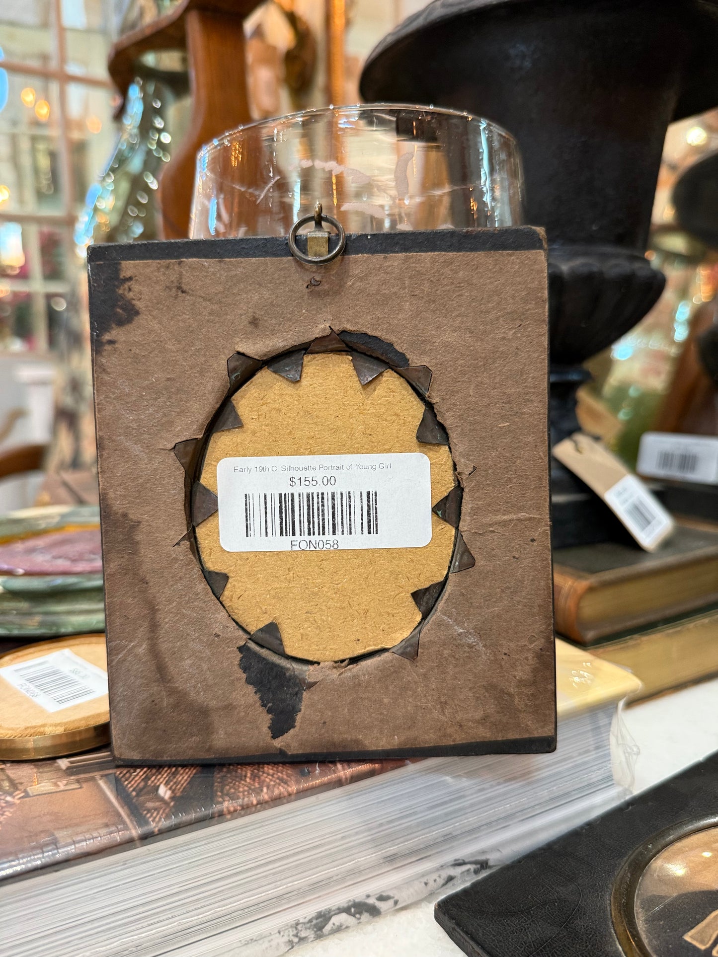 Early 19th C. Silhouette Portrait of Young Girl