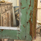 Blue 2 piece French Cabinet with Glass Doors