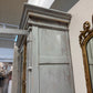 Blue 2 piece French Cabinet with Glass Doors