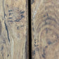 Vintage Expanding Console Dining Table with Folding Extension Leaves