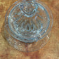 19th Century French Crystal Candy Dish or “Drageoir” Attributed to Baccarat.