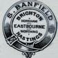 English Ironstone Grocer’s “MARGARINE” Counter Display Stand