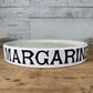 English Ironstone Grocer’s “MARGARINE” Counter Display Stand