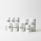 Late 19th to Early 20th Century Continental European Porcelain Apothecary Jars, Set of Ten