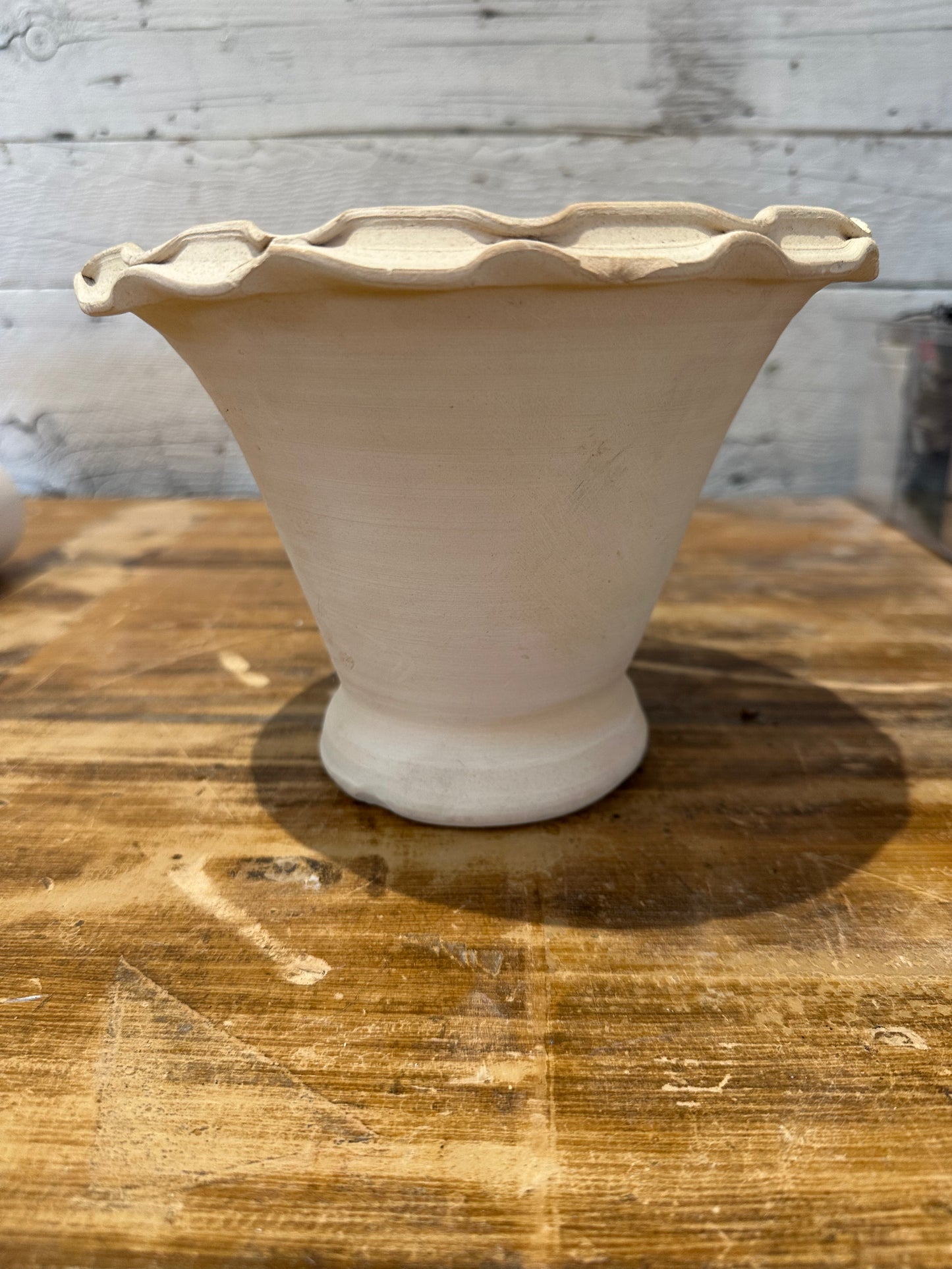 Dickerware Handcrafted White Clay Pottery