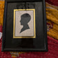 Silhouette Portrait of Young Boy with Label in Tact Maritzburg