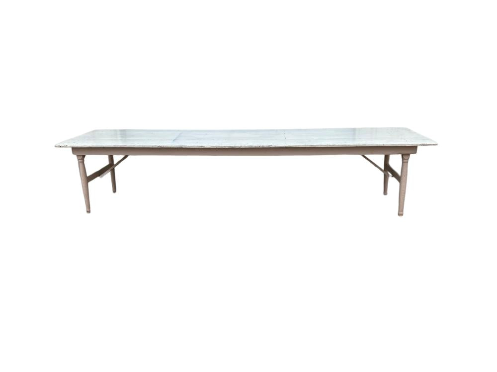 Harvest Table Folding Painted 12 ft