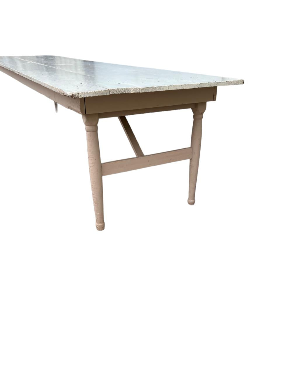 Harvest Table Folding Painted 12 ft
