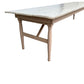 Harvest Table Folding Painted 12 ft