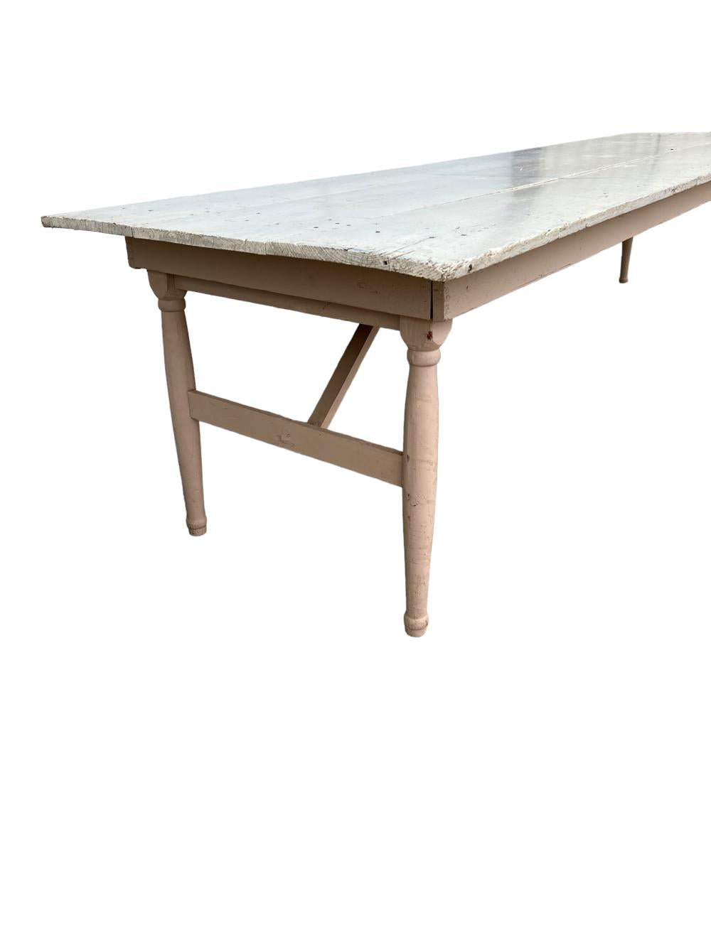 Harvest Table Folding Painted 12 ft