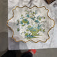 Regency-Era Ridgway Dessert Service – Circa 1820, Hand-Painted Botanical Design, Gilt Accents