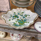 Regency-Era Ridgway Dessert Service – Circa 1820, Hand-Painted Botanical Design, Gilt Accents