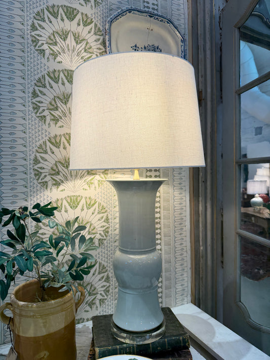 Light Blue Table Lamp