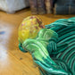 Emile Tessier Majolica Fruit-Handled Dish