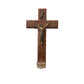 Wooden Crucifix Holy Font