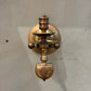 Heavy Brass Candle Sconce  - a Pair