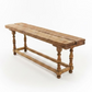 Vintage Expanding Console Dining Table with Folding Extension Leaves