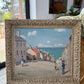 Cornwall Fishermans Painting Circa 1940