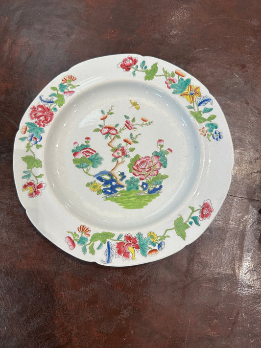 Spode Stone China Willis Indian Tree Pattern Dinner Plate Circa 1840