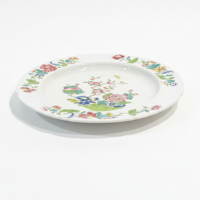 Spode Stone China Willis Indian Tree Pattern Dinner Plate Circa 1840