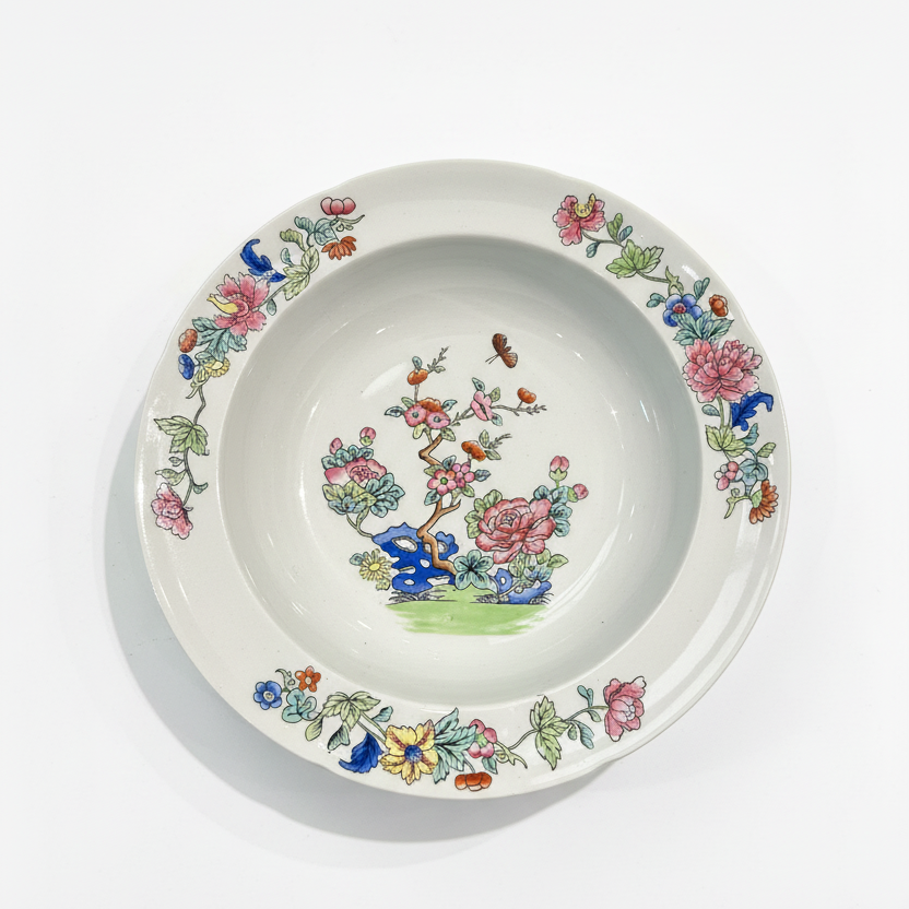 Spode Indian Tree Soup Bowl Circa 1840
