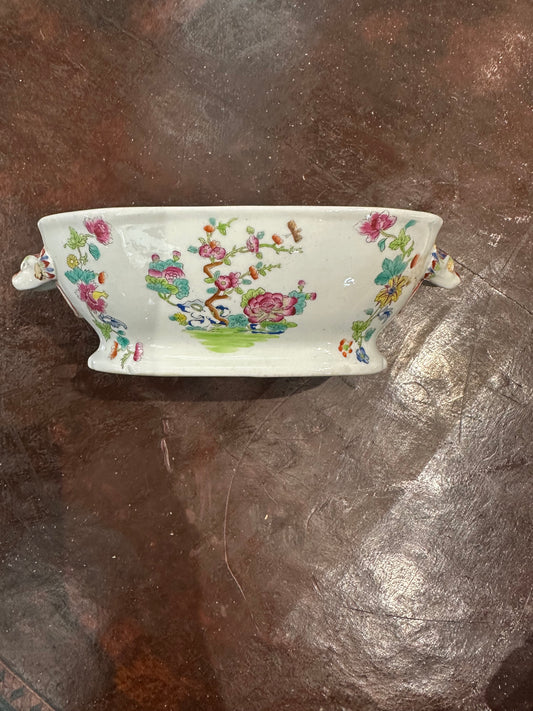 Spode Indian Tree Pattern Small Serving Bowl with Handles