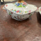 Spode Small Indian Tree Tureen with Lid and Staple Repaired Underplate