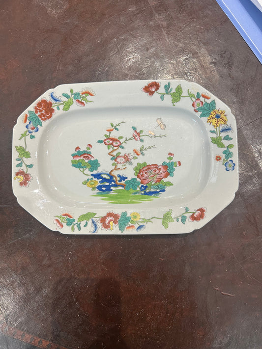 Spode Stone China “Willis Indian Tree” Medium Serving Platter