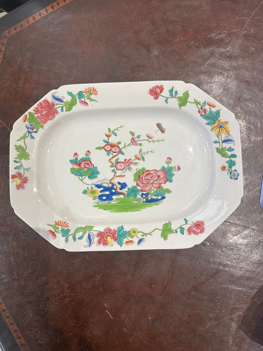 Spode Stone China “Willis Indian Tree” Large Serving Platter