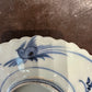 Miniature Meiji Period Imari Porcelain Plate Scalloped Edge Hand Painted