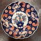 Antique Japanese Imari Plate with Scalloped Edge – Floral Vase Motif