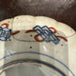 Antique Japanese Imari Plate with Scalloped Edge – Floral Vase Motif