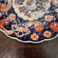 Antique Japanese Imari Plate with Scalloped Edge – Floral Vase Motif