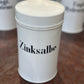 Antique Porcelain Apothecary Jar with Lid