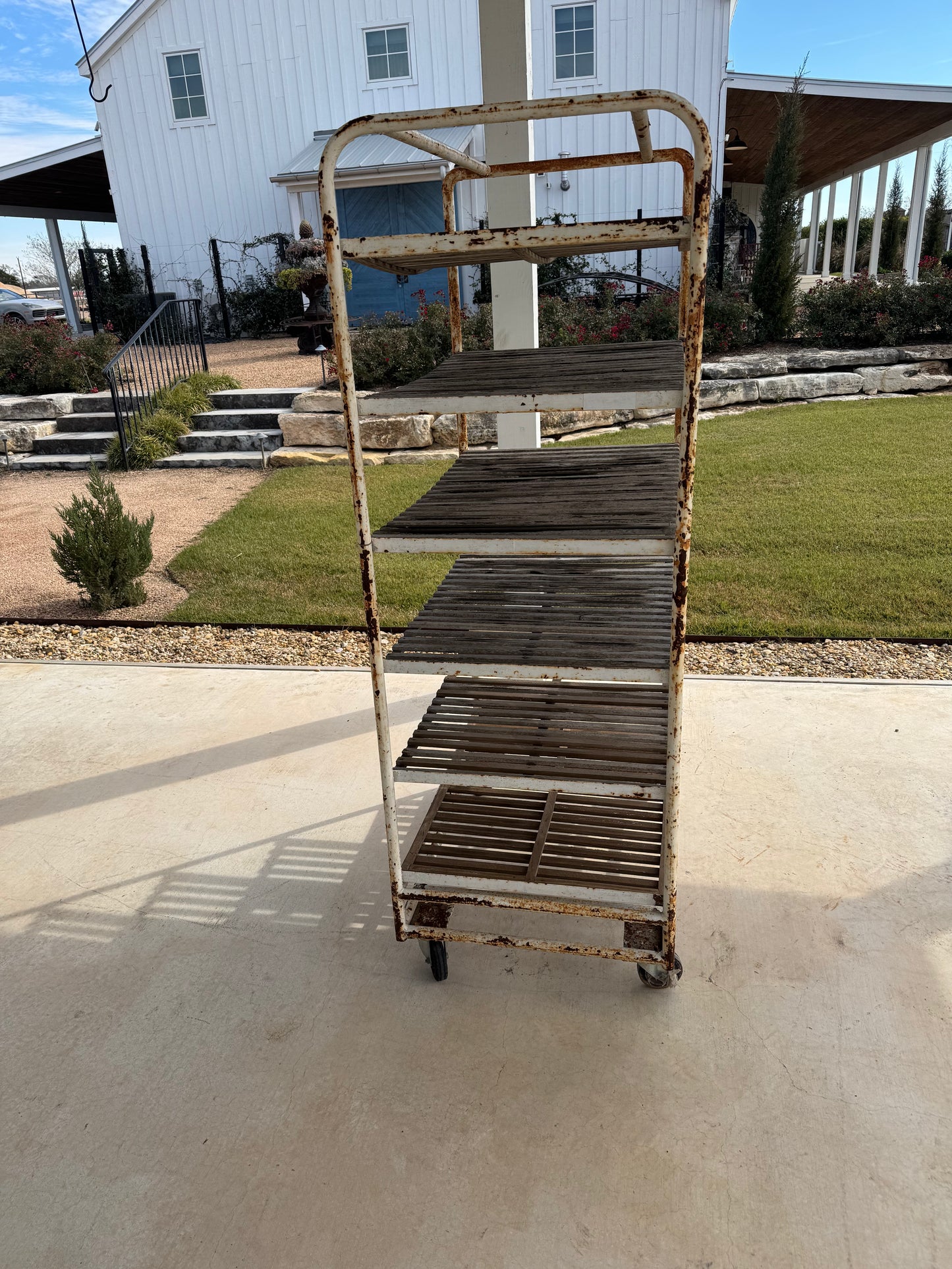 Iron & Wood Baker's Racks