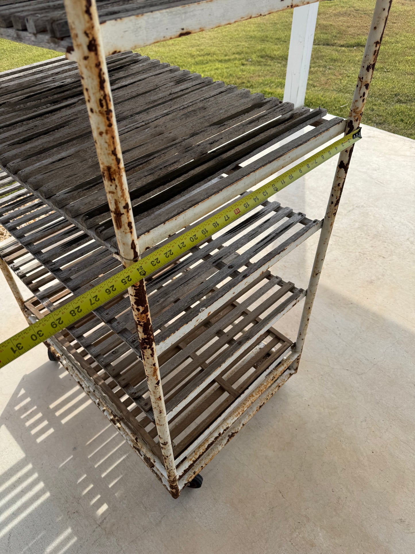 Iron & Wood Baker's Racks