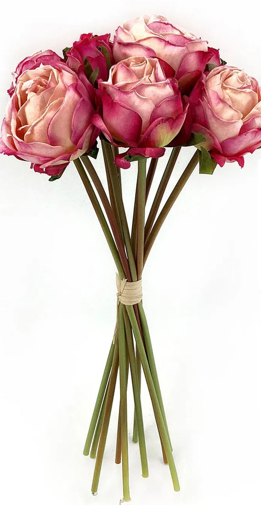 Dried Pink Rose Bouquet