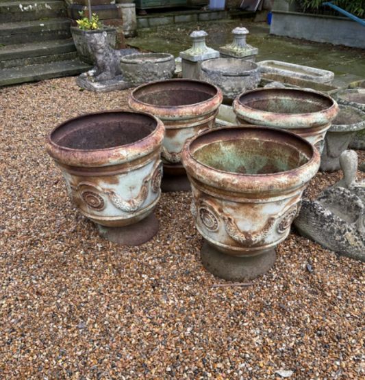 Cast Iron Urn - Redish