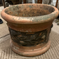 Terracotta Pot With Fruit Design