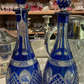 Cobalt Blue Bohemian Decanter CA04