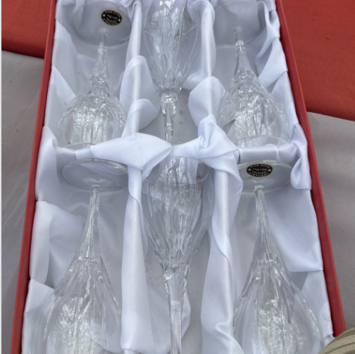 Cristalleries de Lorraine Crystal Wine Glass
